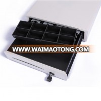 Electronic Metal Locking Cash Drawer With 4 Bill Trays And 8coin Trays