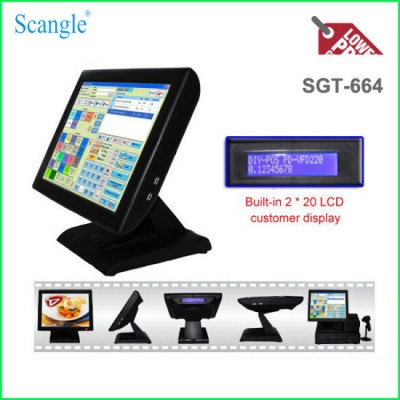 15′′ Touch Screen All in One POS System for Restaurant