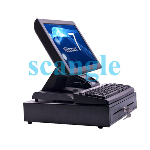 Supermarket POS System/Touch Screen POS Terminal/All in One Cash Register