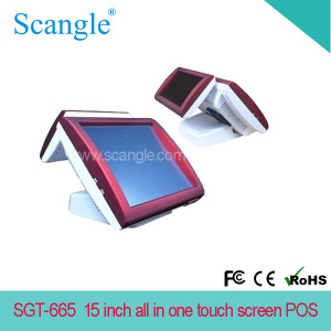 All in One POS Terminal System With Touch Monitor (SGT-665)