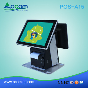 15inch Restaurant 2 Touch Screen POS Odering System