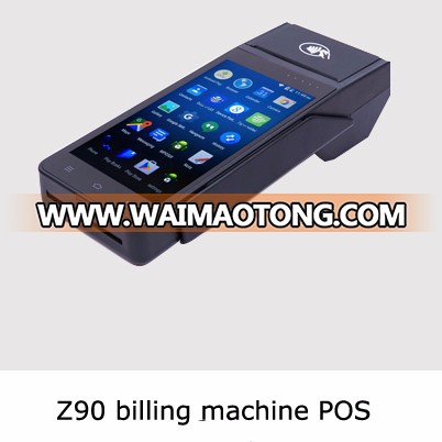 Outstanding design Z90 Android Handheld POS terminal All in one Smart POS Card Reader POS for online payment transaction